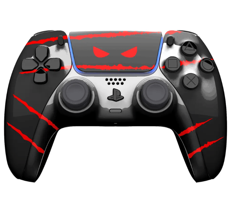 Merlin Craft Customized Sony Dual Sense Gaming Controller For Ps5 & Ps5 Slim - The Clows - Marah Kids