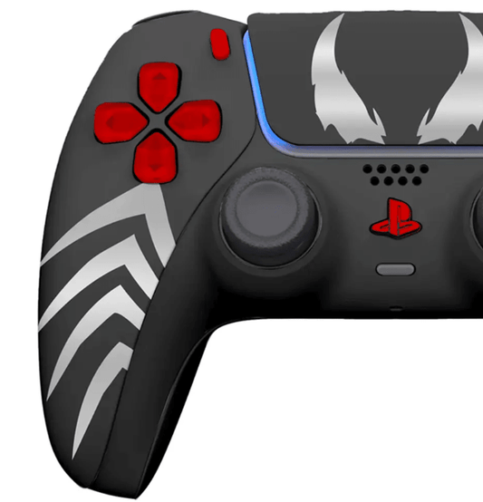 Merlin Craft Customized Sony Dual Sense Controller For Ps5/Slim/Pro - Venom - Marah Kids