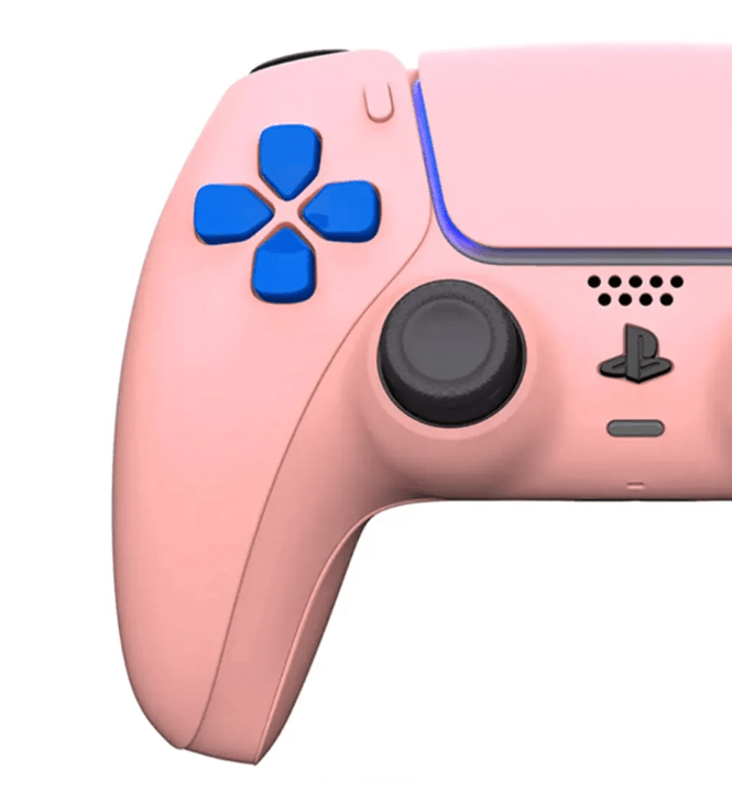 Merlin Craft Customized Sony Dual Sense Controller For Ps5/Slim/Pro - Seashell - Marah Kids