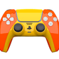 Merlin Craft Customized Sony Dual Sense Gaming Controller For Ps5 & Ps5 Slim - Tangerine - Marah Kids