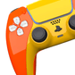 Merlin Craft Customized Sony Dual Sense Gaming Controller For Ps5 & Ps5 Slim - Tangerine - Marah Kids