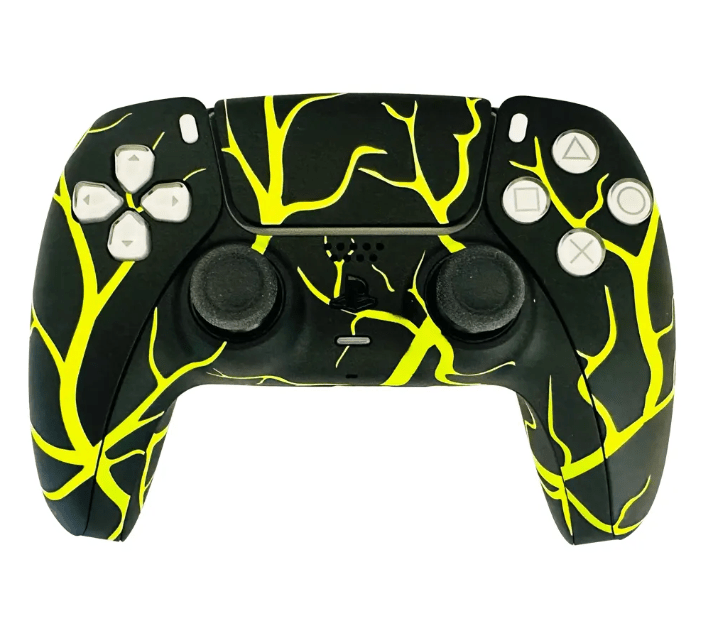 Merlin Craft Customized Sony Dual Sense Gaming Controller For Ps5 & Ps5 Slim - Thunder - Marah Kids