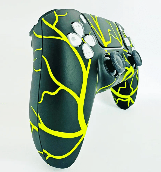 Merlin Craft Customized Sony Dual Sense Gaming Controller For Ps5 & Ps5 Slim - Thunder - Marah Kids