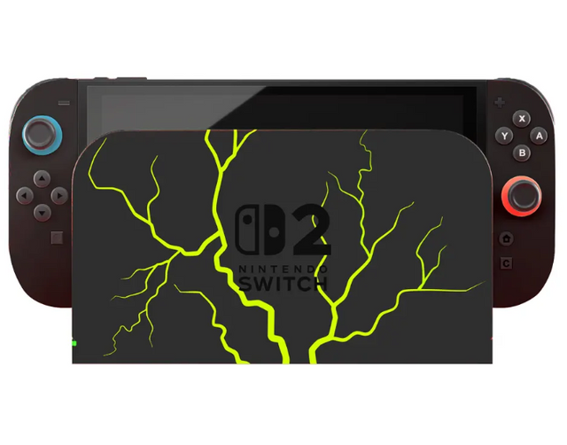 Merlin Craft Customized Nintendo Switch 2 Thunder Edition
