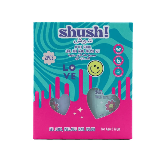 Shush After School Cool Duo Nail Polish Set (2 Pcs) - Marah Kids