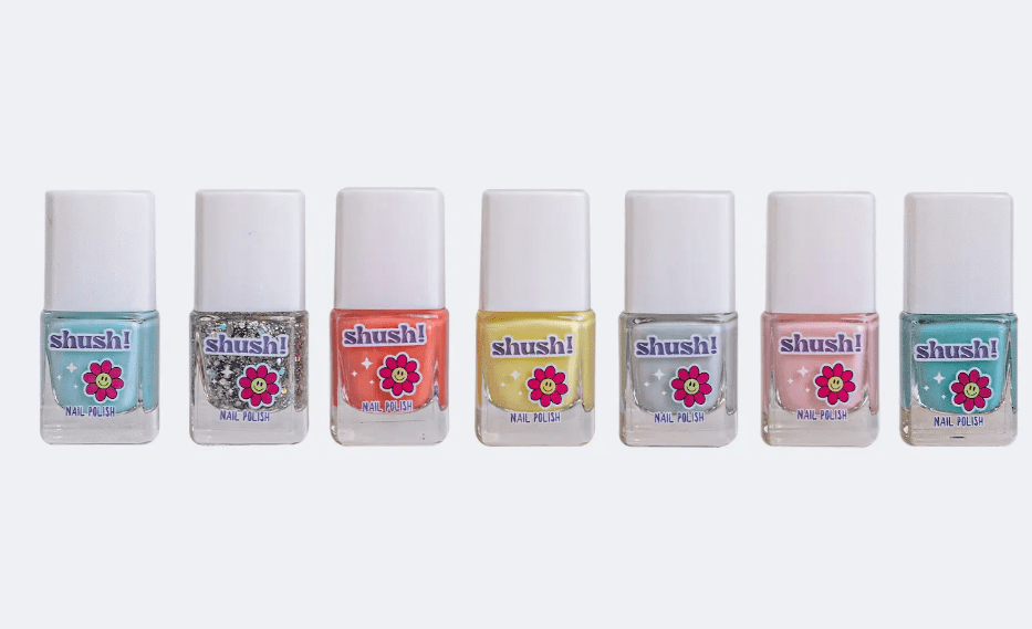 Shush 7 Pcs Nail Polish Set - Marah Kids