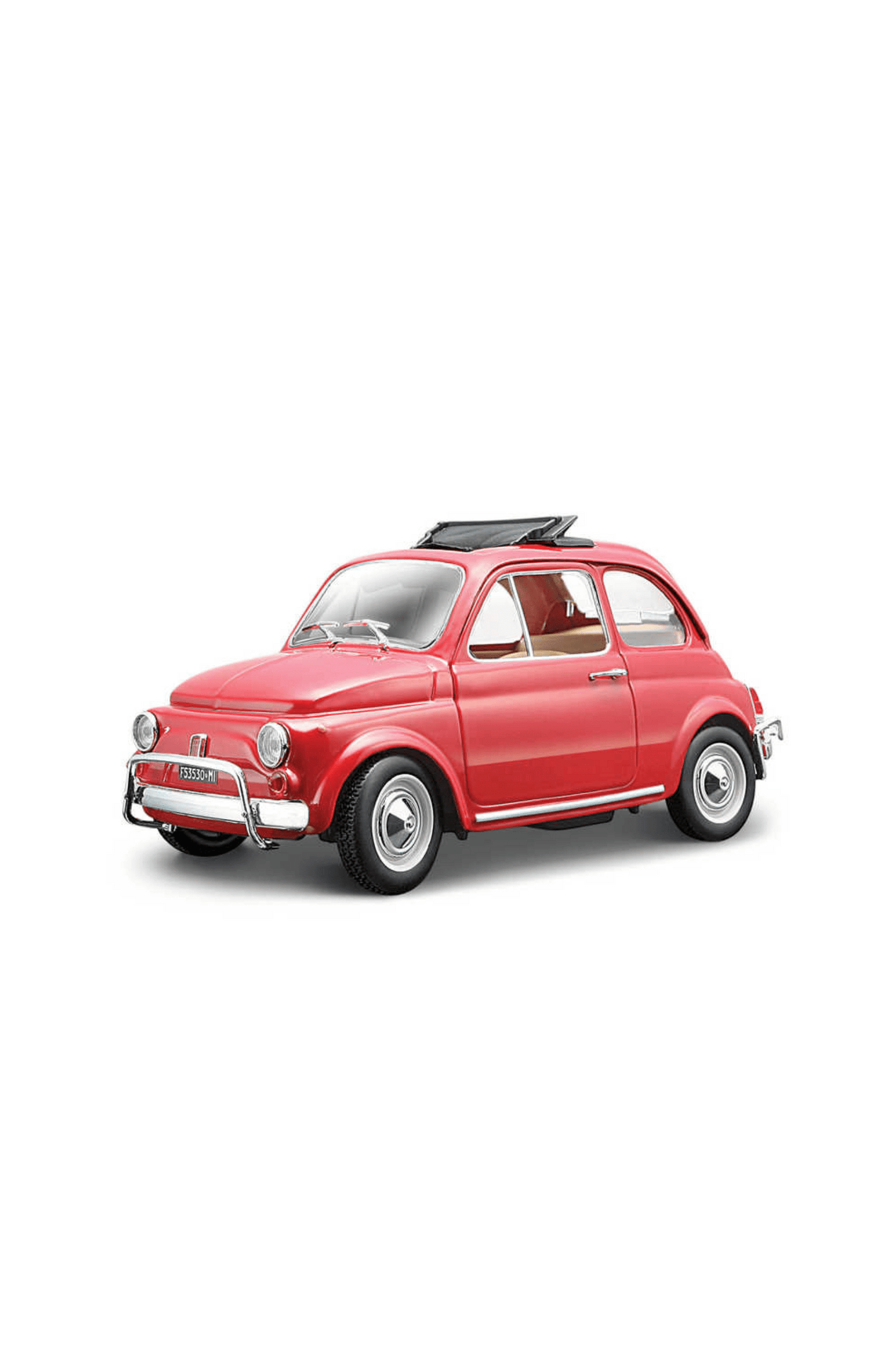 Bburago 1968 Fiat 500L 1:24 Scale Diecast Model Car