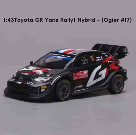 Bburago 1:43 RACE (Coll. A) - 2024 Toyota GR Yaris Rally 1 Hybrid WRC- Ogier #17