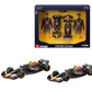 Bburago 1:43 Formula (without helmet & plastic stand) - Red Bull Racing RB20 (2024) 2-Pk. (Vertical)