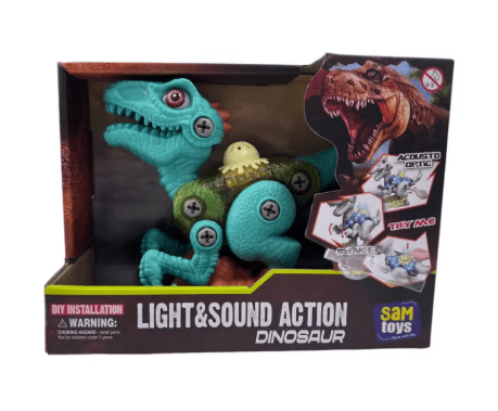 Sam Toy stake - Apart Dinosaur Mini Velociraptor (Green) - Marah Kids