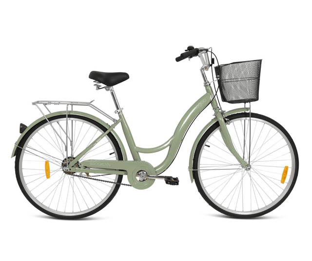 Brooklyn 26" City Bike - Green