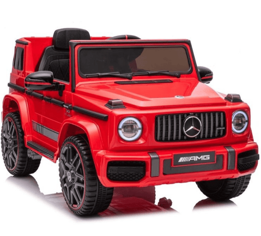 Mercedes Benz G63 Amg 12v Ride-On | 2 Motors | Eva Wheels | Leather Seat | Red