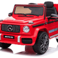 Mercedes Benz G63 Amg 12v Ride - On | 2 Motors | Eva Wheels | Leather Seat | Red - Marah Kids