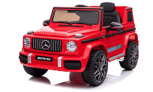 Mercedes Benz G63 Amg 12v Ride-On | 2 Motors | Eva Wheels | Leather Seat | Red