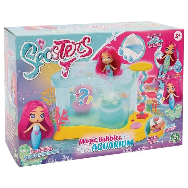 Giochi Seasters Doll Mermaid Aquarium 2Asst - Marah Kids