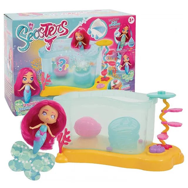 Giochi Seasters Doll Mermaid Aquarium 2Asst - Marah Kids