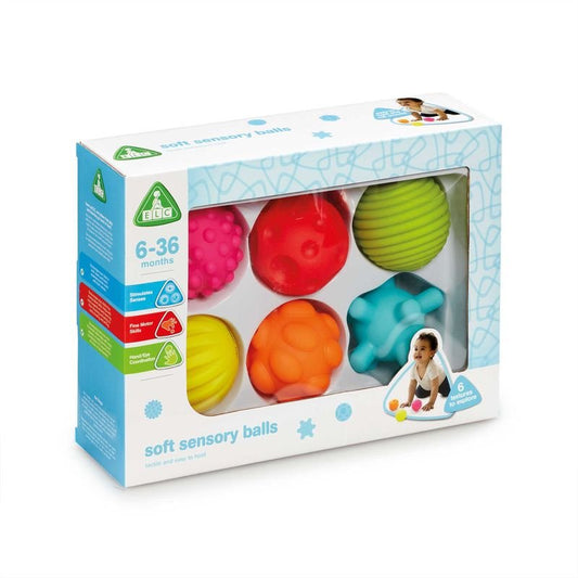 ELC Dwall Sensory Shapes 6Pk - Marah Kids