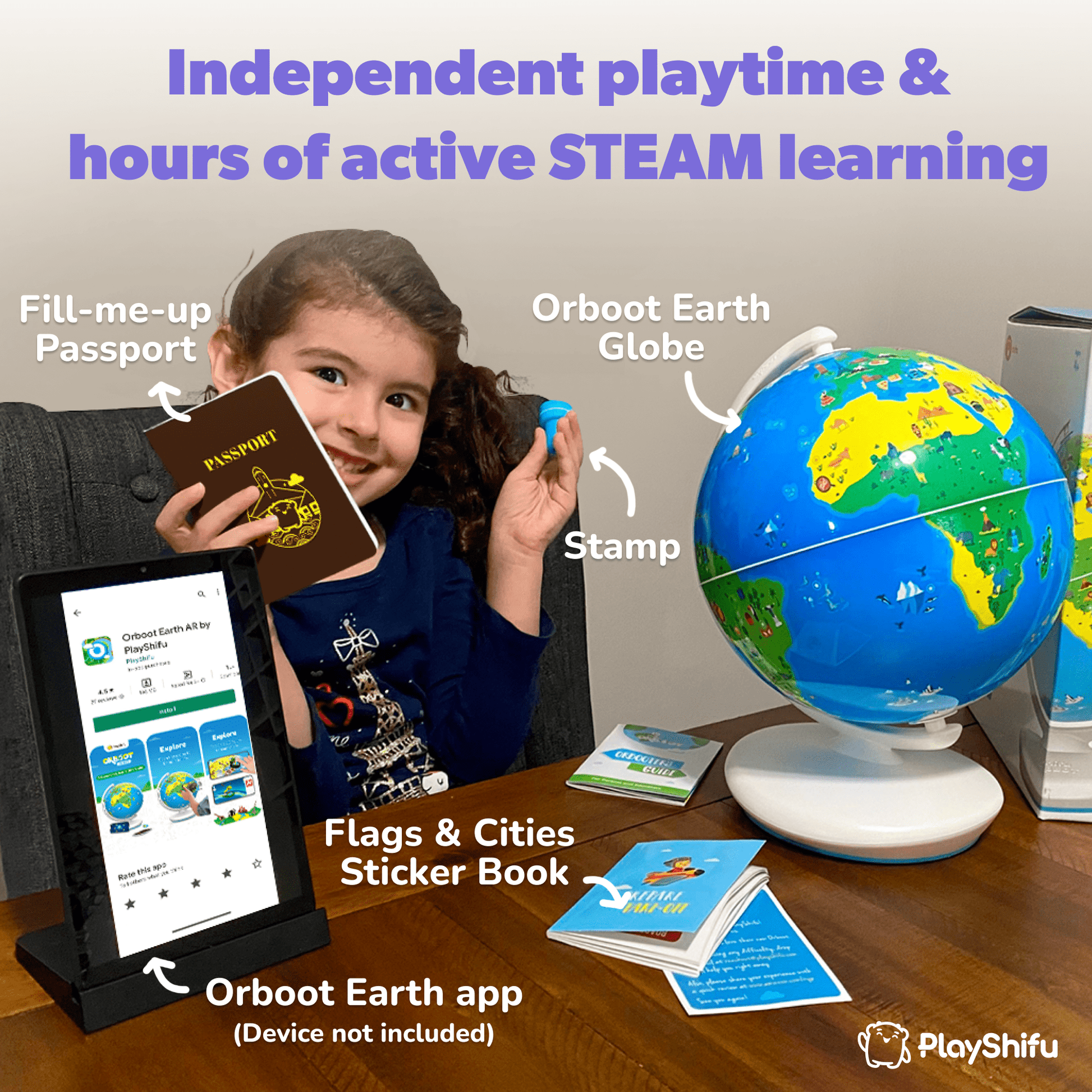 Orboot Earth Interactive Globe Toy - Marah Kids