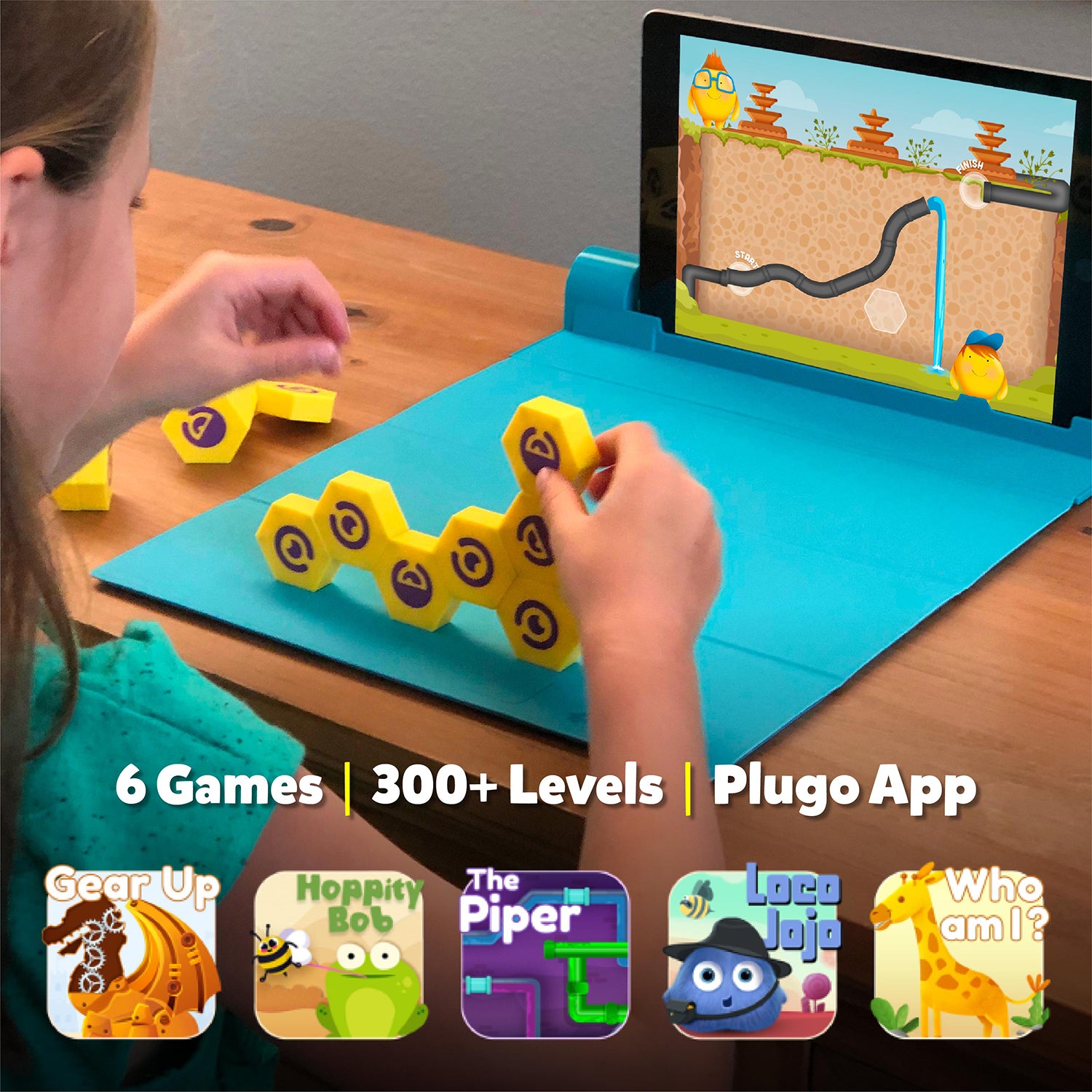 Plugo Connecto | Building Magnetic Tile Toy - Marah Kids