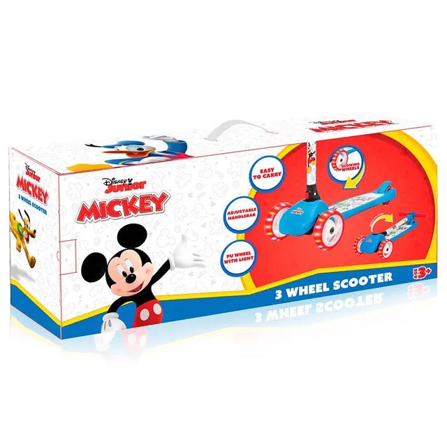 Disney Stitch 3 - Wheel Scooter With Lights (Multiple Light Modes) - Marah Kids