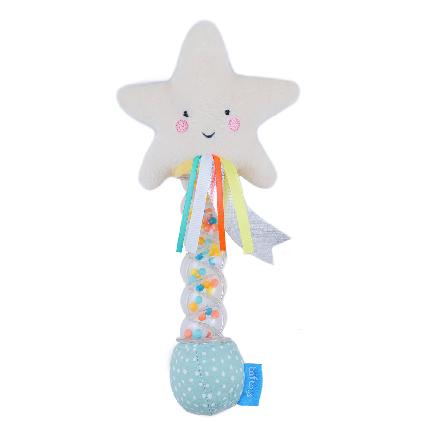 Taf Toys Star Rainstick Baby Rattle | Sensory Toy, 0M+