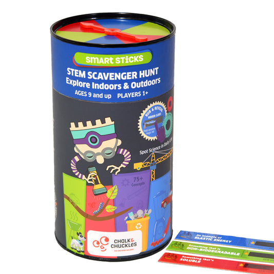 Chalk & Chuckles - Smart Sticks - Stem Scavenger Science