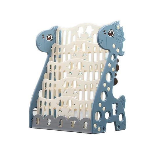 Lovely Baby - Giraffe Bookshelf - Blue - Marah Kids