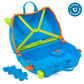 Trunki Children’s Ride-On Suitcase and Kid's Hand Luggage | Unicorn Gifts for 3-4 Year Old Girls : Una Unicorn (Teal)