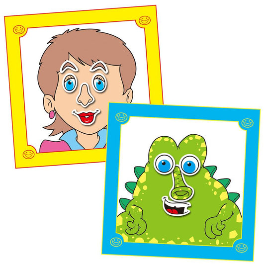 Galt Funny Faces Sticker Book - Marah Kids
