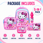 Sanrio Hello Kitty Welcom Spring 5In1 Backpack Set 16 - Marah Kids