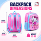 Sanrio Hello Kitty Welcom Spring 5In1 Backpack Set 16 - Marah Kids