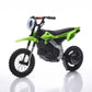 Top Gear TG 580 | 36V Electric Dirt Bike for Kids – 500W Motor, Air Wheels, Disc Brake, Bluetooth & Key Start - Green - Marah Kids