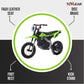 Top Gear TG 580 | 36V Electric Dirt Bike for Kids – 500W Motor, Air Wheels, Disc Brake, Bluetooth & Key Start - Green - Marah Kids