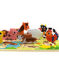 TOOKY TOY Chunky Puzzle - Farm - Marah Kids