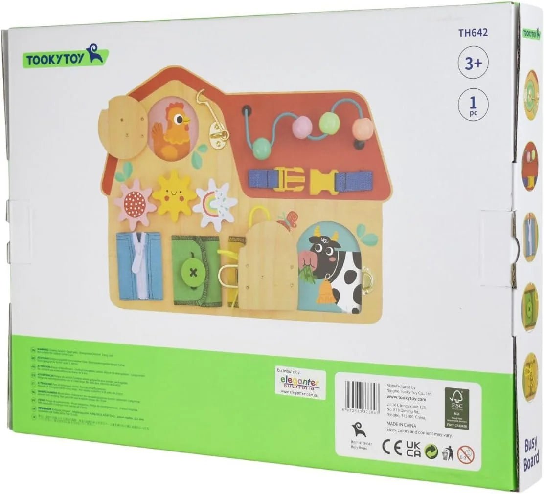 TOOKY TOY Busy Board - Marah Kids