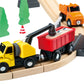 TOOKY TOY Construction Yard Train Set - Medium - Marah Kids