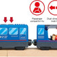 TOOKY TOY Fire Rescue Train Set - Large - Marah Kids