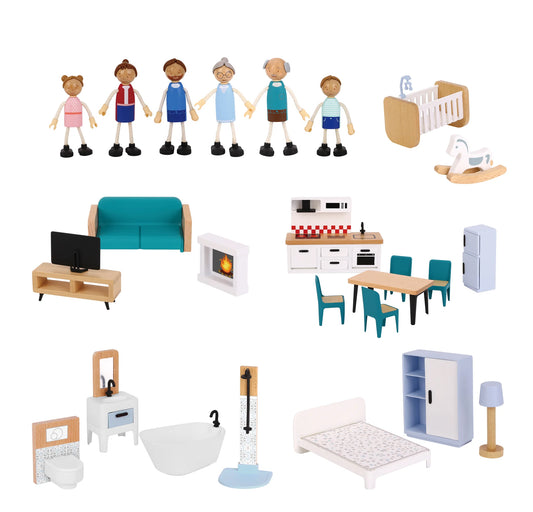 TOOKY TOY Doll House - Marah Kids