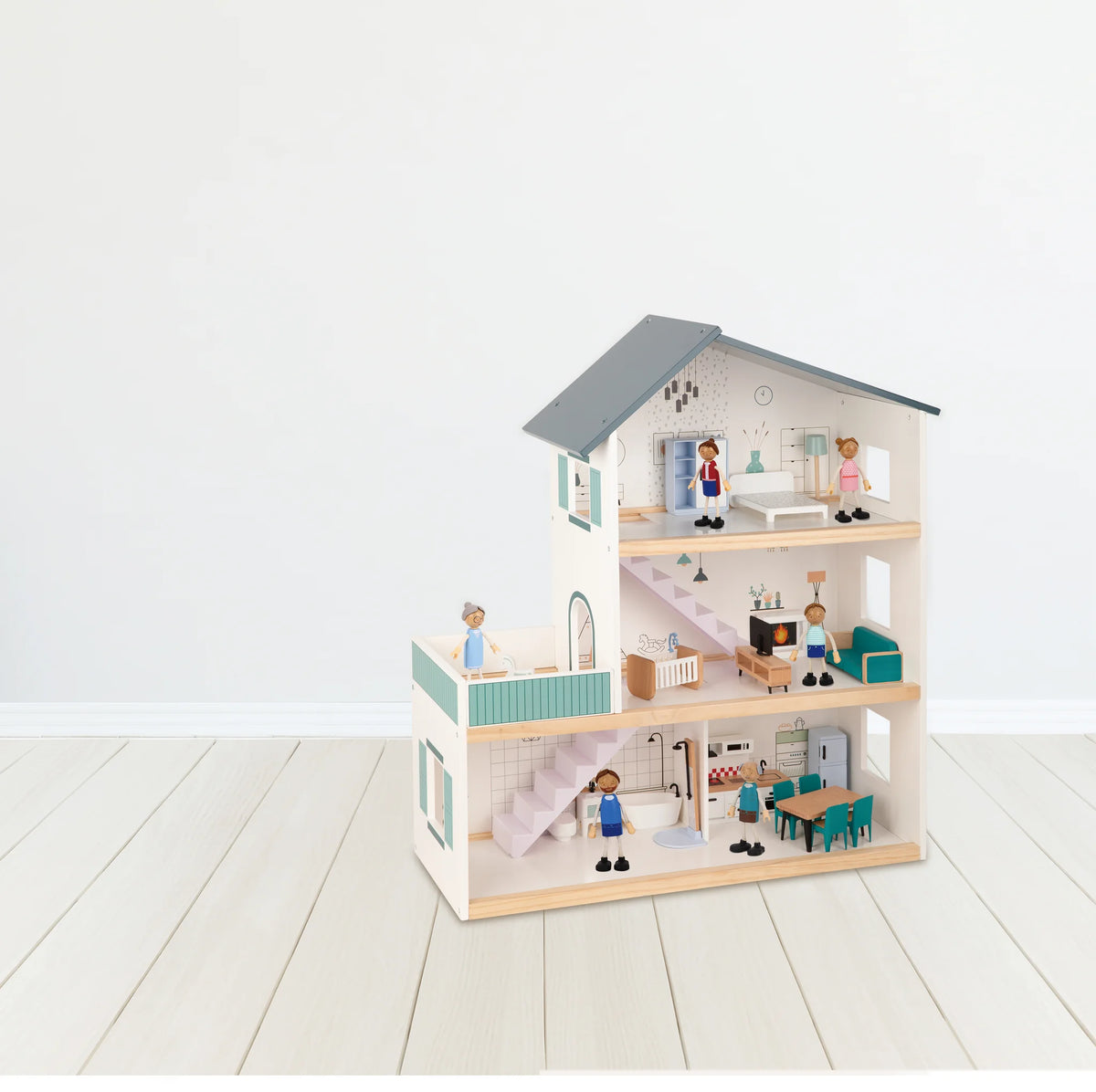 TOOKY TOY Doll House - Marah Kids