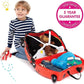 Trunki Ride - On Suitcase & Hand Luggage | Harley Ladybug Red - Marah Kids