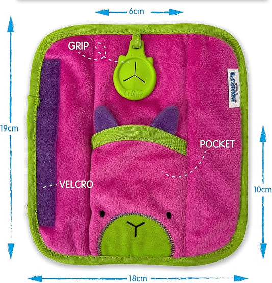 Trunki Seat Belt Pads - Pink: Comfy Kids Seatbelt Cover for Car & Pram