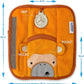 Trunki Seat Belt Pads - Mylo Monkey: Comfy Kids Seatbelt Cover, Orange - Marah Kids