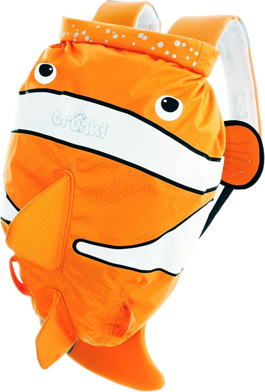 Trunki Paddlepak Waterproof Kids Swim Bag | Chuckles Clown Fish