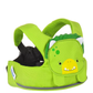 Trunki Toddler Backpack - Tipu Tiger: High Visibility Pre-School Rucksack, Orange