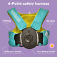 Trunki ToddlePak Baby Walking Reins & Harness | Felix Fox Teal - Marah Kids