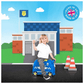 Trunki Children’s Ride - On Suitcase | Percy The Policecar, Ages 3–4 - Marah Kids