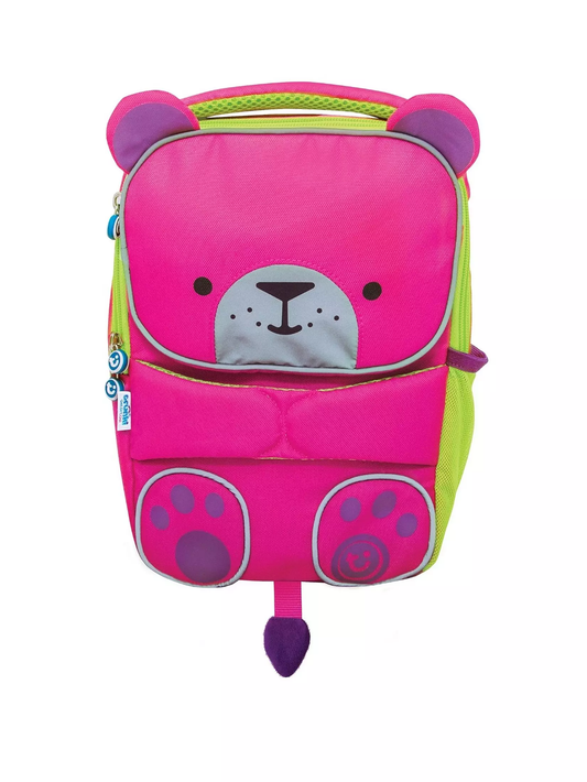 Trunki Toddler Backpack - Betsy Pink: High Visibility Pre-School Rucksack 27cm