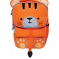 Trunki Toddler Backpack - Tipu Tiger: High Visibility Pre-School Rucksack, Orange