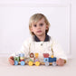Tooky Toys Stacking Train - Animals baby wooden activity toy - view 2 | Marah Kids