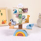 Tooky Toys Stacking Animals baby wooden activity toy - view 6 | Marah Kids